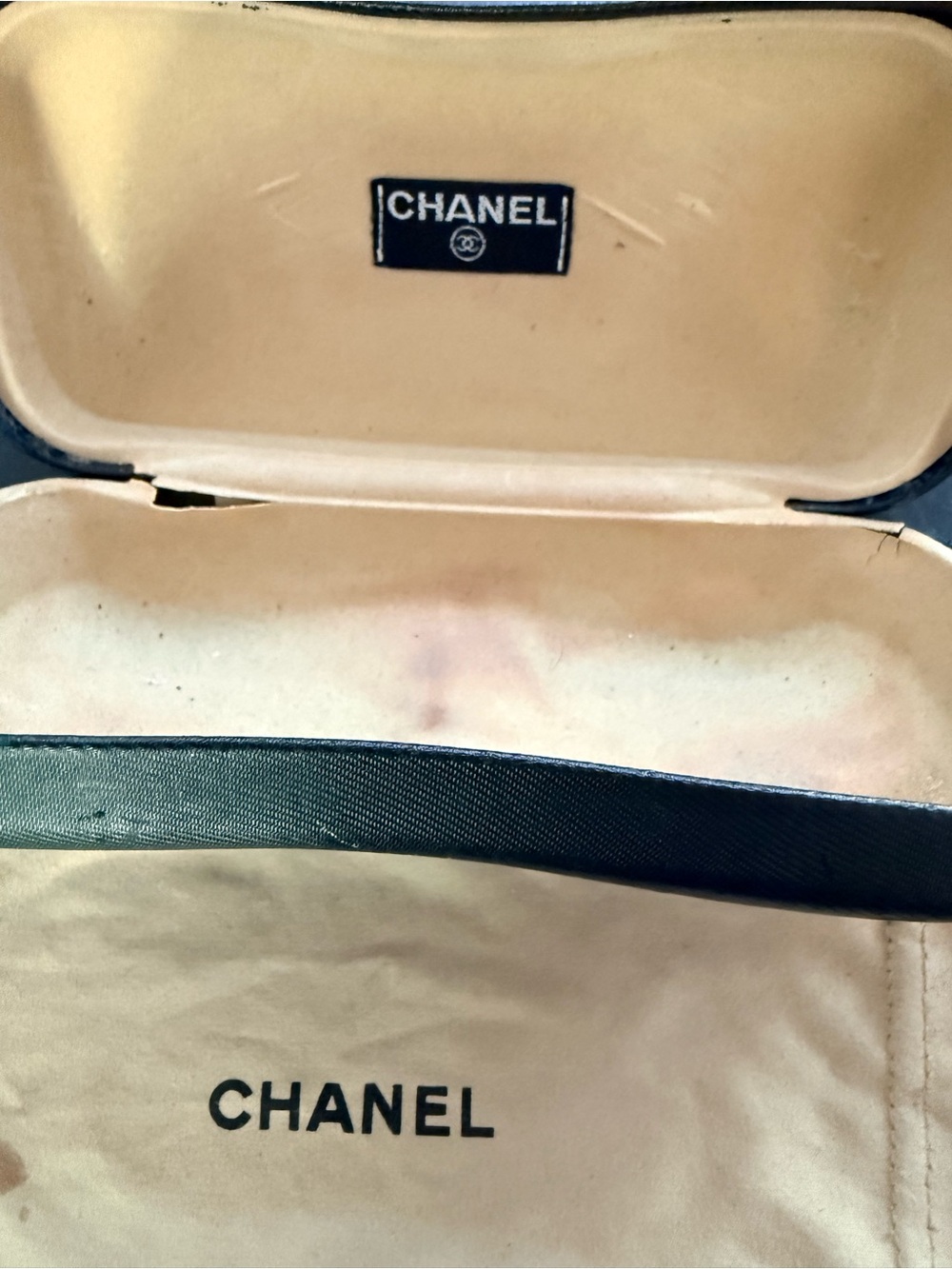 Vintage y2k CHANEL Brown Gradient Shield Sunglasses with Silver Logo Accent - Picture 13 of 13